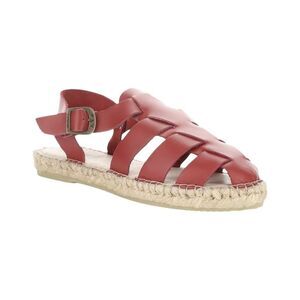 Fly London Sowa Leather Sandal, Red